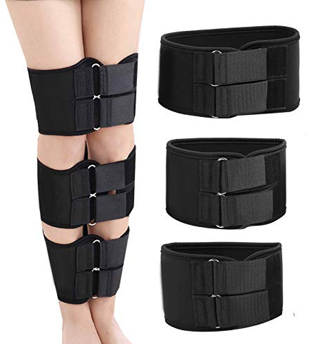 ZJchao O/X Cinturón de corrección de tipo de pierna Piernas ajustables Cinturón corrector de postura Forma de las rodillas Banda de enderezamiento Vendaje Material duradero(SG)