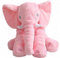 Gustaw Groß Elefant Plüsch Kuscheltier, Plüschelefant - XXL Elephant Tier, Weiche und Kuschelige Stofftiere, Plüsch Elefant Plüschtier Kinder, Baby (Rosa, 70cm)