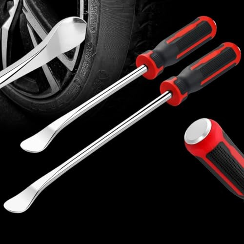 Leva per pneumatici per un facile cambio pneumatici in acciaio al cromo vanadio barre di demolizione per biciclette, moto e auto (15 pollici)