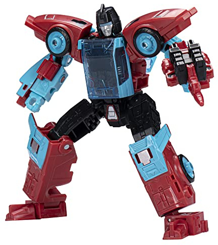 Transformers Generations Legacy 14 cm große Deluxe Autobot Pointblank Action-Figur & Autobot Peacemaker, ab 8 Jahren, Multi, F3035