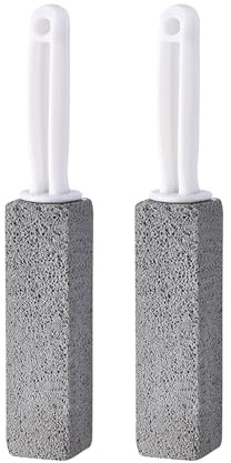 2 Pieces Toilet Cleaning Pumice Stick, Toilet Scraper, Toilet Limescale Scrubber, Pumice Brush, Suitable For Toilet Cleaning