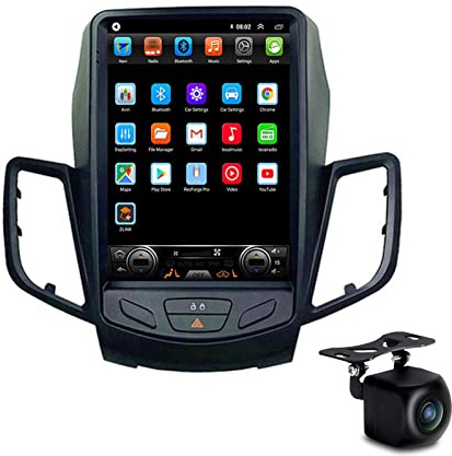 Radio estéreo para coche de 9,7 pulgadas con pantalla táctil estilo Tesla, reproductor multimedia USB, Android 12, soporte para autorradio multimedia SWC, navegación GPS, FM, USB, Bluetooth, WIFI con