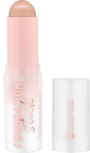 essence FOUNDATION stick, Nr. 160, Nude, pflegend, abdeckend, weichzeichnend, natürlich, vegan, ölfrei, ohne Konservierungsstoffe, ohne Parabene, 1er Pack (10g)