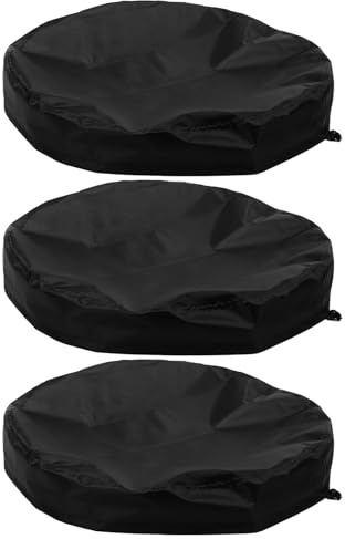 Gatuida 3pcs Water Bucket Cover Outdoor Rain Barrel Protective Cover Industrial Chemical Barrel