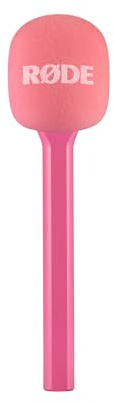 RØDE Interview GO Adaptador de Mano para Micrófonos Inalámbricos (Rosa)