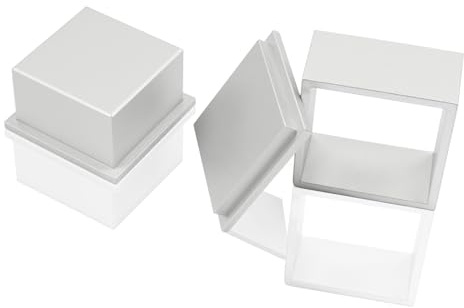 telfair 2.5 x 2.5 Square Pre-Press Mold - CNC Machined 6061 Aluminum with Hard Anodized Finish