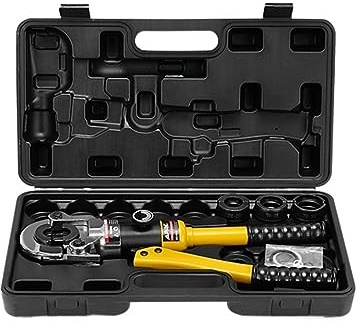 TH Tipo Ulic Pex Tubería Aluminio Plástico Tubería Herramienta de prensado Tubería de calefacción de piso Herramientas de plomería(Crimping 10-300mm2)