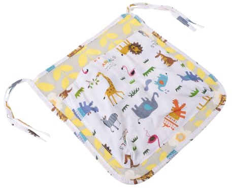 DECHOUS Cradle Diaper Bag Baby Bed Organizer in Pure Cotton Small Capacity Hanging Storage Pouch for Baby Accessories and Valuables Convenient for Travel and Outdoor Use