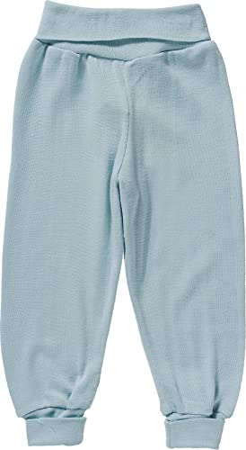Engel Baby Hose mit Nabelbund reine Bio-Wolle/Seide, Gletscher, 86/92