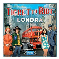 Asmodee - Ticket to Ride London Brädspel Hel på italienska, singel, 8514