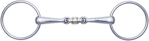 Stübben STEELtec 2428 Soft-Roll Wassertrense mit Sweet Kupfer Rolle, 13,5cm