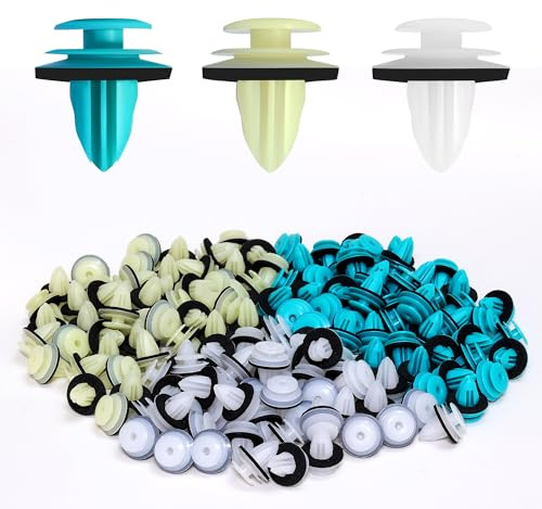 REJOECE 150 Pièces clips voiture,Universal Clip de Fixation de Voiture