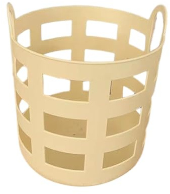 WHAMVOX Atmungsaktiver Wiederverwendbarer Kunststoff wäschekorb mit Hohldesign Vielseitiger Aufbewahrungskorb für Schlafzimmer Kinderzimmer und Haushalt Praktischer Kleiner Wäschesammler