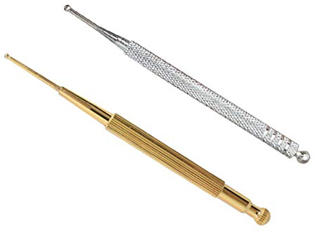 Punktsucher Akupressurstift Set Massage-Stift Instrumentent Akupressur-Stift Wellness set Akupunktur-Stab Stäbe Shiatsu, Werkzeuge für die Gesichtsreflexzonenmassage und für die Ohrentherapie Sets