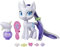 My Little Pony Rarity mit magischer Mähne – 16,5 cm große Hair-Styling Ponyfigur mit wachsenden Haaren, die die Farbe wechseln, 10 Überraschungs-Accessoires