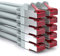 deleyCON 10x 1m Câble Patch CAT6 PIMF S/FTP Blindé - RJ45 Réseau Ethernet LAN DSL pour Routeur, Modem, Point D'Accès, Patch Panels - Gris