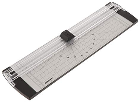 Tubayia A2 A3 A4 A5 Paper Trimmer Paper Cutter Cutting Machine for Home Office (Black)