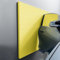 Protector Pared Garaje Autoadhesivos 1cm de Espesor, Protector Columnas Garaje, Goma Espuma Protector Puertas Coche, Protección Garaje Parking Parachoques Contra Impactos(Amarillo,200 cm x 20 cm)