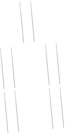 TOYANDONA 10piezas Varillas De Metal para Futbolín Accesorios De Fútbol De Mesa Repuestos para Soccer Compatible Mesas Instalación y Adultos