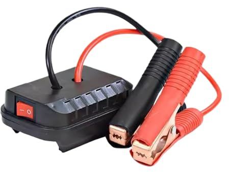 Démarreur De Saut De Voiture Portable - Onduleur De Prise De Véhicule Pour Augmenter La Batterie Automobile | Convertisseur D'adaptateur De Puissance 18–21V | Pack De Booster Sûr Pour Le Camion | Util