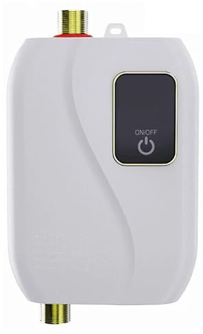 3000W Instant Electric Water Heater, Mini Tankless Under Sink Water Heater with LED Display, 220V Constant Temperature Instant Hot Water System for Bathroom, Kitchen, or Shower