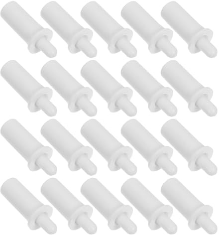 Kisangel Pasadores de Reparación de Persianas Resorte, 20 Unidades, Sujetadores para Lamas de Persiana, Kit Compatible Mosquiteros y Ventanas, Fijadores Duraderos para Uso en