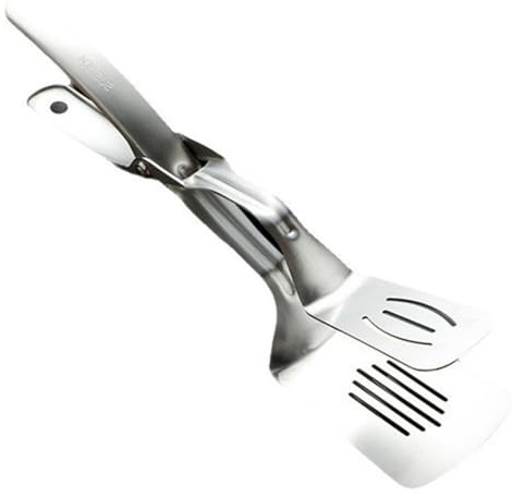 Pince à barbecue polyvalente produite pour retourner la poignée et servir facilement des steaks, du poisson et de la viande sur les grilles ou les poêles