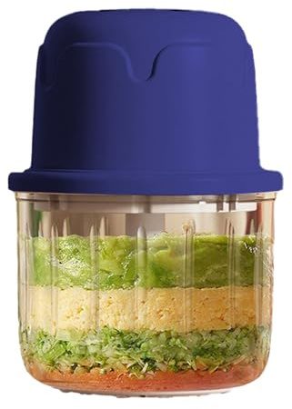 Broyeur À Ail Électrique, Mini Hachoir À Légumes, 10,5 X 14 Cm, Robot Culinaire Portable Sans Fil, Outil De Hachoir À Légumes, Presse-purée Pour Couper En Dés Et Hacher En Purée, Usage Domestique En C