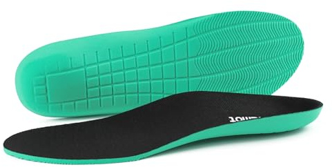 riemot Solette Scarpe in Comfort Foam Supporto Arco Plantare Solette per Uomo Donna Soletta Sportive per Assorbimento Degli Urti e Ammortizzazione Suole Scarpe Traspirante per Sneakers, Nero, EU 42