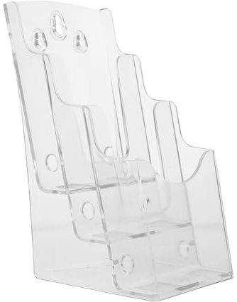 Lurrose Lotteriehalter Aus Prospekthalter Transparent Kartenhalter Für Büro Aktenordner Durchsichtig Lotteriebogenhalter