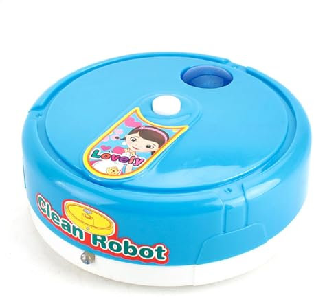 Robot aspirador | Robot aspirador para niños, robot de barrido de juguete | Juega al vacío con luces, sonidos realistas, juegos de rol, limpieza de la casa, juego de juguetes para niños, niñas y niños