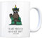 trendaffe Honeycorns Kaffeebecher mit Einhorn Motiv und Spruch: Du wirst Morgen Sein was du Heute denkst ... Also EIN Einhorn! Tasse Kaffeetasse Becher Mug Teetasse Büro Buddhismus Buddha Religion Om