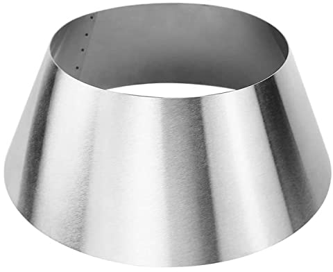 Denmay Panier à Charbon en Acier Inoxydable pour Weber Smokey Mountain Vortex, Big Green Egg, Kamado, Accessoires pour Barbecue Bouilloire à Charbon de Bois, Weber 57,15 cm