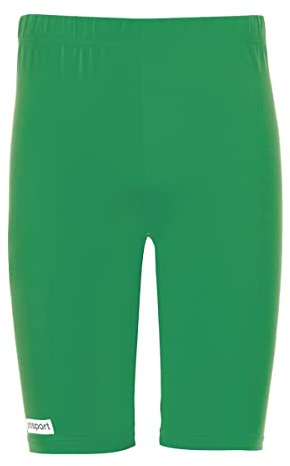 uhlsport Sous-vêtement - Pantalon collant court pour enfant - Vert/noir S