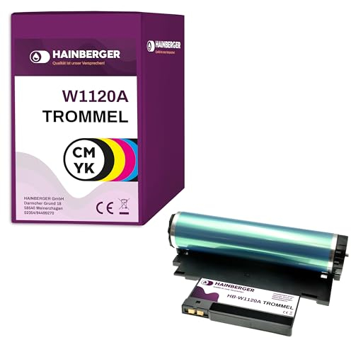 Hainberger 1x Trommel Kompatibel W1120A für HP Color Laser 150a/nw Color Laser 150 Series Color Laser MFP 170 Series Color Laser MFP 178nw/g Color Laser MFP 179fng/fnw/fwg