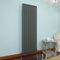 GY Bath Vertical Radiator Anthracite Flat Panel Designer 1800x544mm Single Modern Central Heating Rads