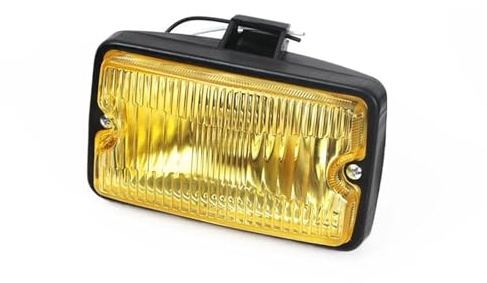BROHN Feux Phare LED Feu Antibrouillard Avant De Voiture DRL LED, Projecteur De Conduite pour Peugeot 205 pour GTI CTI 106 306 Mi16 H3 Phare de Travail (Couleur : Yellow-1pcs)