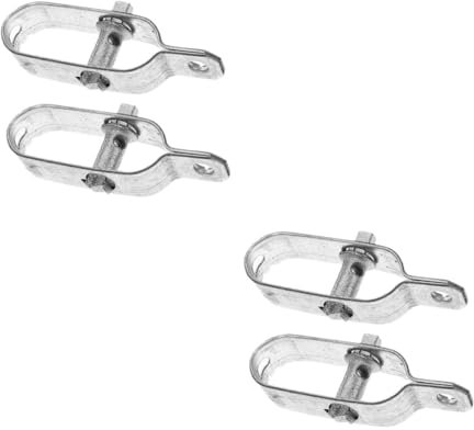 PRETYZOOM 2 Juegos Tensor De Cable De Acero Tensor De Alambre De Púas Herramienta De Tensión De Cable Ajustador De Cable Para Vallas Tensión De La Cuerda De Metal Acero A3 2 Piezas * 2