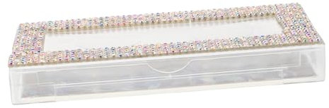 BESPORTBLE Wimpern Organizer Mit Herausziehbarem Design Aufbewahrungsbox Für Wimpernverlängerungszubehör Staub Und Feuchtigkeitsschutz Kompakt Und Tragbar Für Reisen Und Make-up