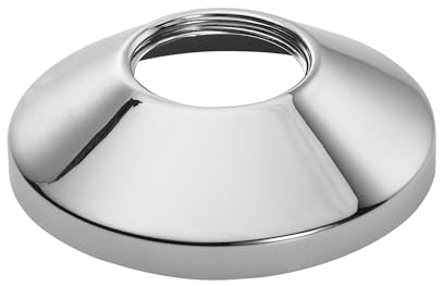 2 Rosaces Bombées pour Robinetterie Ø64 millimètres - 20x27 - Hauteur 18 millimètres NOYON & THIEBAULT