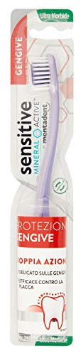 Mentadent Spazzolino Sensitive Mineral Active Protezione Gengive