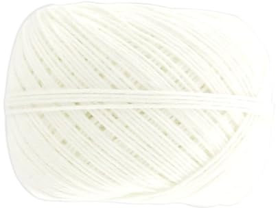 Fackelmann 2354650 Rouleau de 80 mètres de Ficelle Alimentaire, Ficelle de Cuisine, Ficelle pour rôti de Porc au Four, Ficelle, 80 m, Blanc