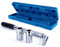 Llave De Orejeta TelescóPica, Soporte De Rueda Extensible Con Dados EstáNdar De 17/19 MM Y 21/23 MM, Antideslizante, Duradero, RetráCtil Para Coche / Furgoneta / CamióN, Cambio De NeumáTicos, Etc