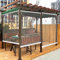 FENGSHOUU Transparentes Wasserdichtes Rollo,PVC-Kunststoff-Regenschutz-Fenster-Rollos,Outdoor-Balkon-Terrassen-Tür Durchsichtige Rollos,Wärmeisoliert,Staubdicht,mit Zubehör,Breite x Höhe (90x200cm)