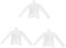 TOPBATHY 3st Weltraumtaschen Für Die Reise Mini-trockensack Zum Trocknen Von T-shirts Vakuumbeutel Für Die Reise Reise-trockensack Reisen Weiß Schnelltrocknend Wäschesack Polyester