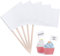 100 Stück Leere Zahnstocher Flaggen Weiß Flagge Zahnstocher Weiße Fähnchen Zum Beschriften Flaggen Dekorative Zahnstocher Käse Marker Cupcake Topper Flaggen Kennzeichnung Für Buffets Cocktail