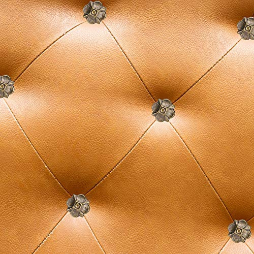 HEEPDD Chiodo Decorativo in Ottone Antico, Robusto Chiodo a di Ferro per Divano e Mobili, Elementi di Fissaggio Vintage per Artigianato Fai-da-te e Decorazioni per la Casa 20 X 22 Mm