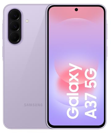 Samsung Galaxy A37 5G, 128GB, RAM 6GB, Awesome Lavender [Versione Italiana]