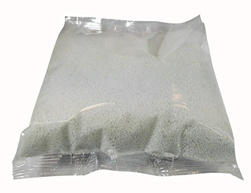 Sabbie e sassi naturali - Kit de bricolage floral - Sable coloré fin - Blanc - 1 kg - 0.4 - 0.7 mm - Pour compositions florales - Adults - Unisex - Toutes saisons