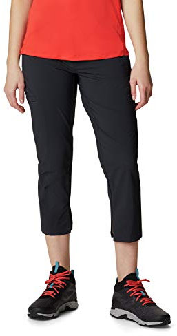 Columbia Damen Muir Pass II 7/8-Wanderhose, Schwarz (Black), W4/R, 1931983
